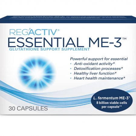 RegActive Essential ME-3 Glutathione Support (30 Capsules)